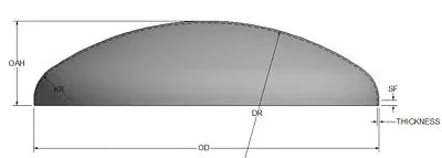 Mueller 80:10 Flanged and Dished Shape