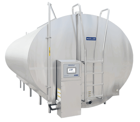 Mueller Model OHF Milk Cooler with HiPerForm Plus Control