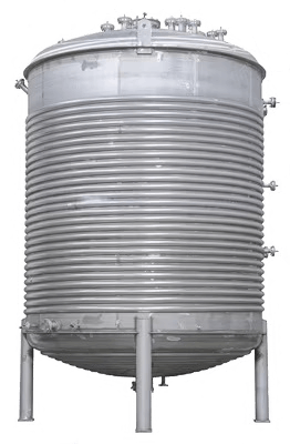 Mueller Speciality Processing Tank with Half Pipe Heat Transfer