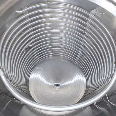 Inside Mueller Chemical Reactor with Helical Heat Transfer