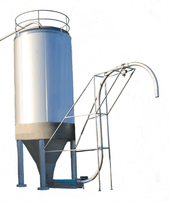 Mueller Spent Grain Silo