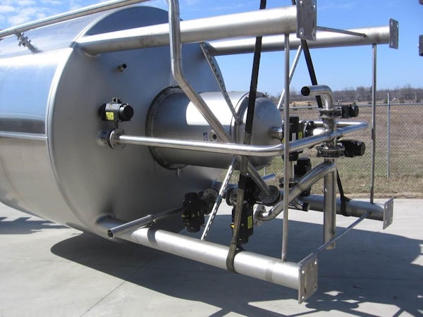 Tank Legs while Tank is on its Side